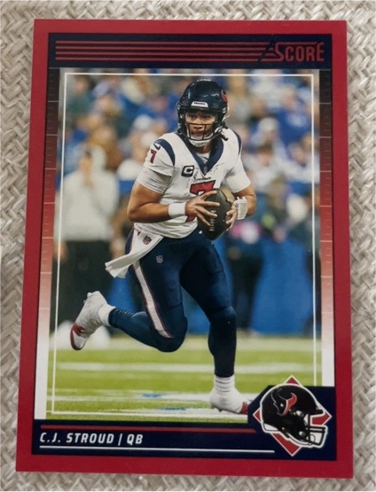 2024 Panini Score #109 C.J. Stroud Houston Texans — front
