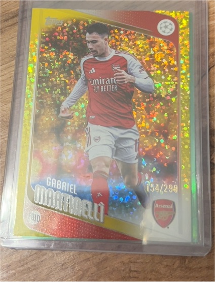 2026 Topps UEFA Club Competitions #194 Gabriel Martinelli — front