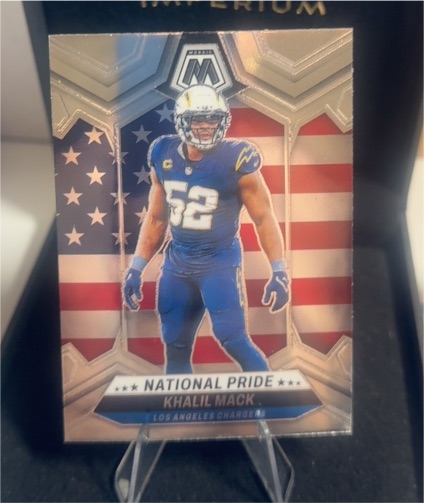 2024 Panini Mosaic #269 Khalil Mack National Pride — front