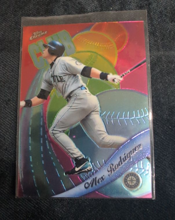 1999 Topps Chrome All-Etch #AE12 Alex Rodriguez — front