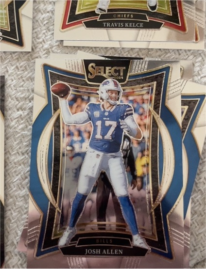 2024 Panini Select #34 Josh Allen — front