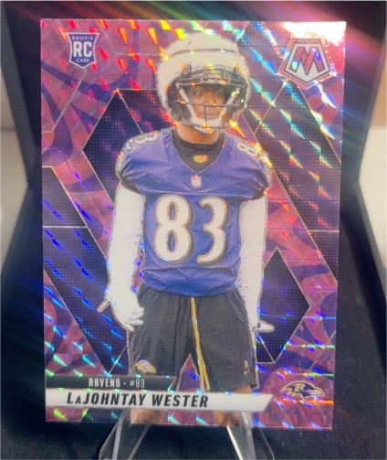 2025 Panini Mosaic #366 LaJohntay Wester — front