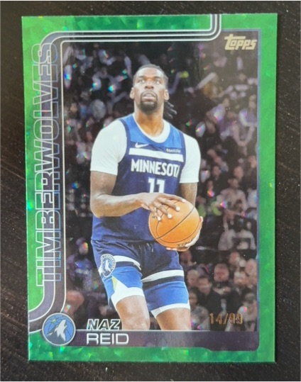 2025-26 Topps Basketball #109 Naz Reid — front