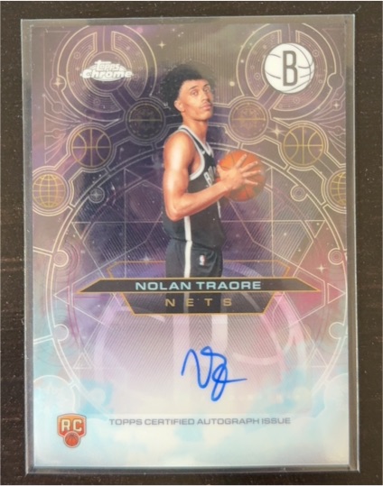 2025-26 Topps Chrome Chromographs #CHR-NT Nolan Traore — front