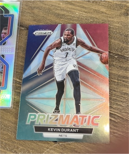 2022-23 Panini Prizm #20 Kevin Durant Prizmatic — front