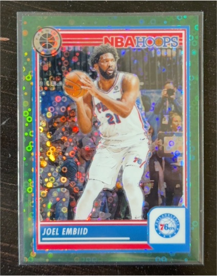 2023-24 Panini NBA Hoops Premium Stock #271 Joel Embiid — front