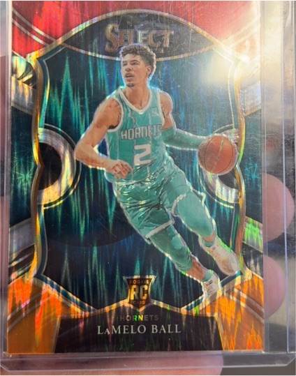 2020-21 Panini Select #63 LaMelo Ball Rookie Concourse — front