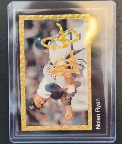 1993-1994 Nolan Ryan Sports Stars USA Baseball Card 1/10,000 Gold — front