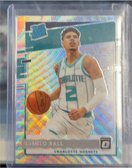 2020 Donruss Optic #153 LaMelo Ball — front