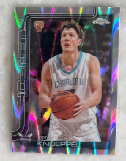 2025-26 Topps Chrome #254 Kon Knueppel — front