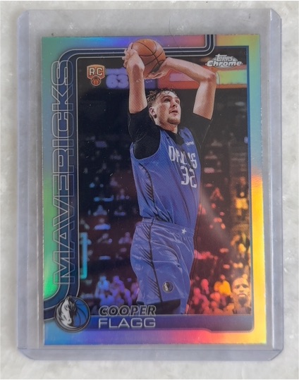 2025-26 Topps Chrome #251 Cooper Flagg — front