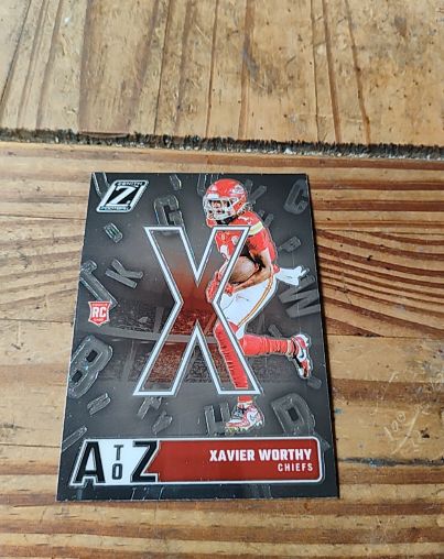 2024 Panini Zenith A to Z #24 Xavier Worthy — front