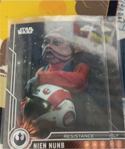 2023 Topps Chrome Star Wars #80 Nien Nunb — front