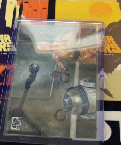 2025 Topps Chrome Star Wars Galaxy #47 R2-D2 and C-3PO — front