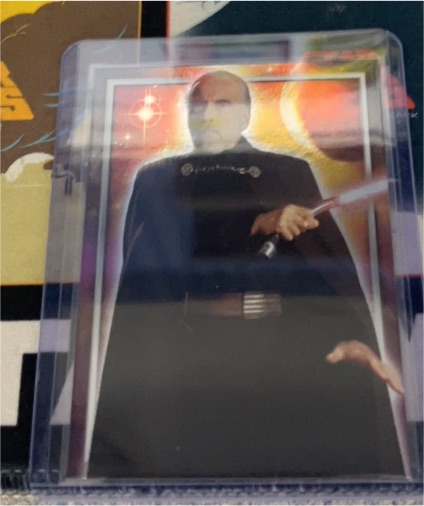 2002 Topps Star Wars Attack of the Clones UK Character Foil #C4 Count Dooku — front