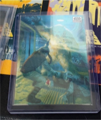 2025 Topps Chrome Star Wars Galaxy #34 The Wampa — front
