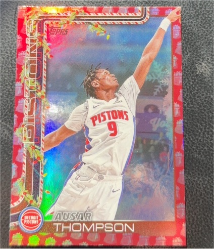 2025-26 Topps Holiday #H36 Ausar Thompson — front
