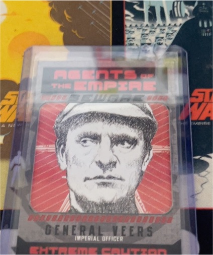 2014 Topps Star Wars Perspectives Agents of the Empire #5 General Veers — front