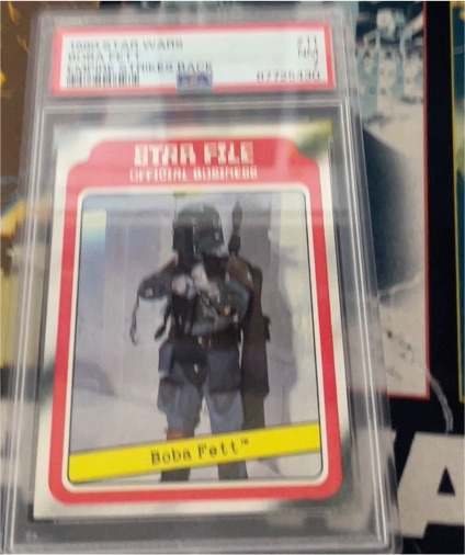 1980 Topps Star Wars Empire Strikes Back #11 Boba Fett — front