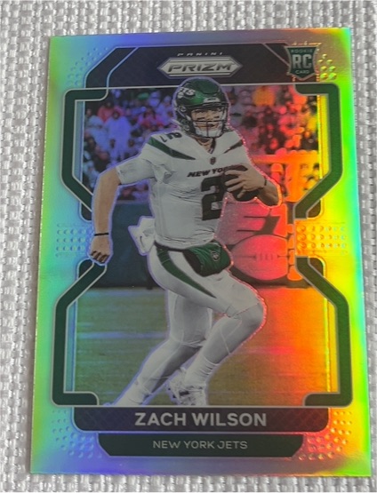 2021 Panini Prizm #V-332 Zach Wilson — front