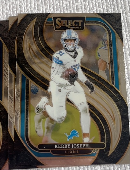 2024 Panini Select #177 Kerby Joseph — front