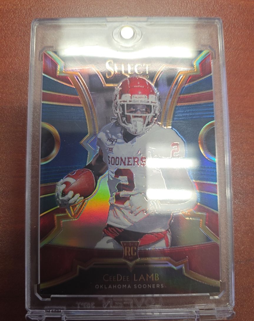 2020 Panini Select Draft Picks #2 CeeDee Lamb — front