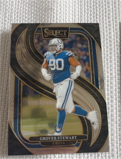 2024 Panini Select Premier Level #139 Grover Stewart — front