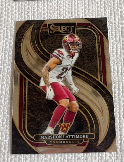 2024 Panini Select Premier Level #181 Marshon Lattimore — front
