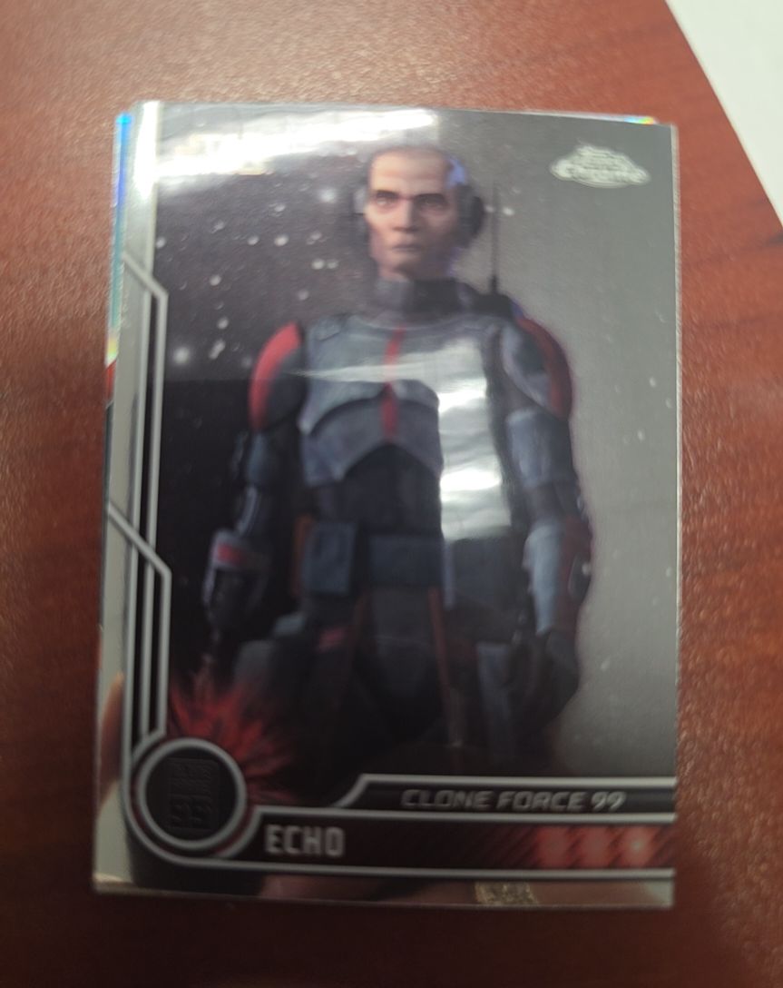 2023 Topps Chrome Star Wars #86 Echo Clone Force 99 — front