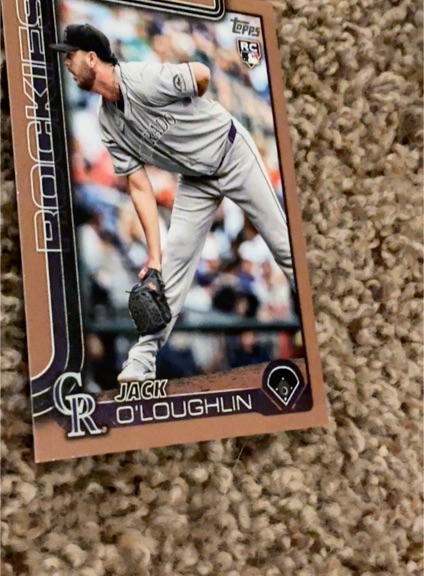 2025 Topps Update #US215 Jack O'Loughlin — front