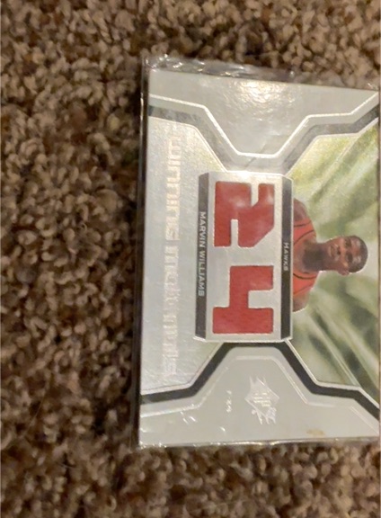 2007-08 Upper Deck SPx Winning Materials #WM-MW Marvin Williams — front