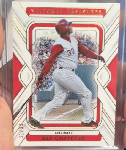 2025 Panini National Treasures #27 Ken Griffey Jr. — front