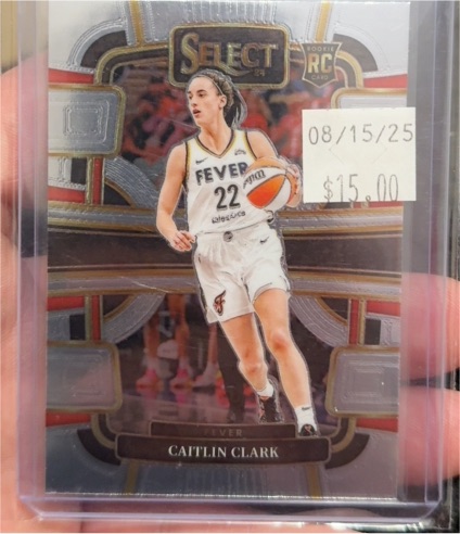 2024 Panini Select WNBA #72 Caitlin Clark — front