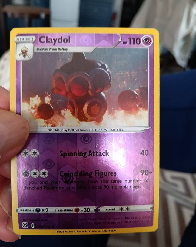 2022 Pokémon Brilliant Stars #059 Claydol — front