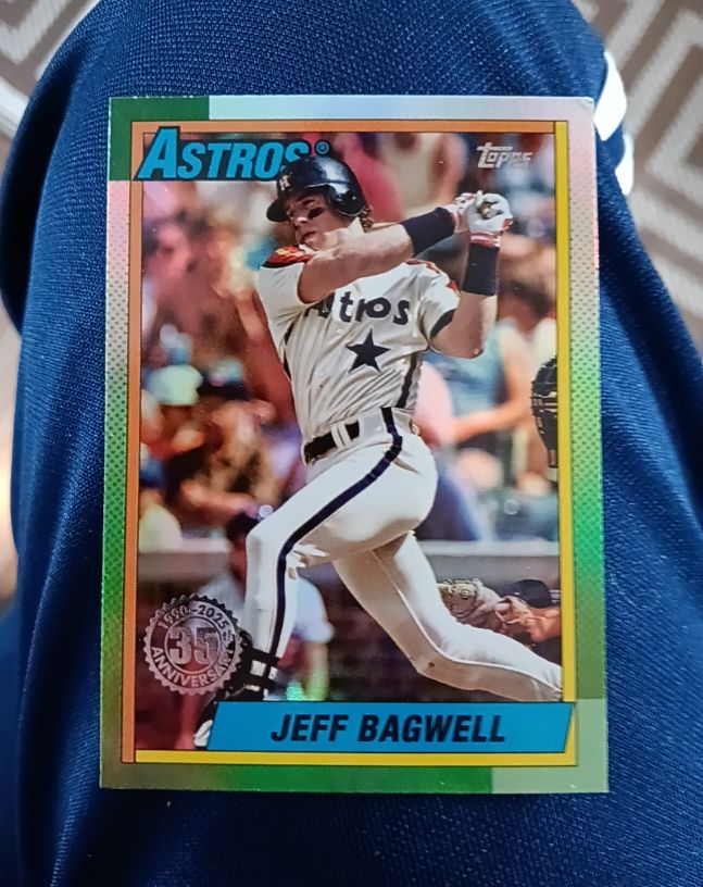 2025 Topps Update #U90-27 Jeff Bagwell 35th Anniversary — front