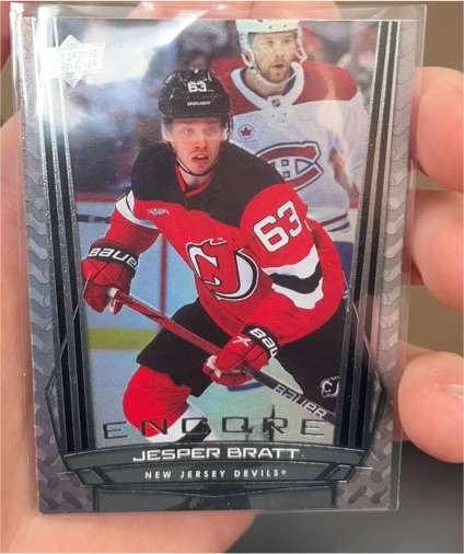 2025-26 Upper Deck #E-86 Jesper Bratt Encore — front