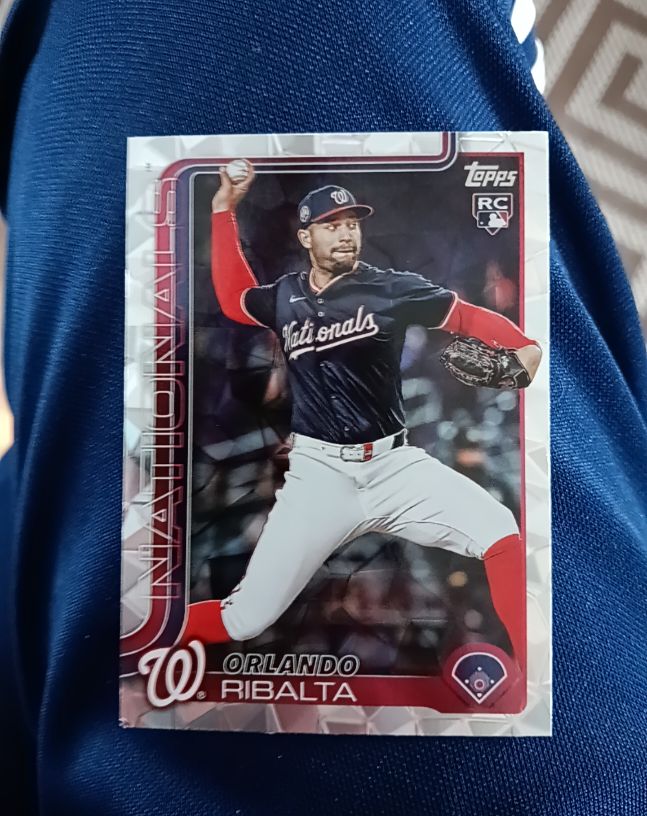 2025 Topps Update Series #US203 Orlando Ribalta — front