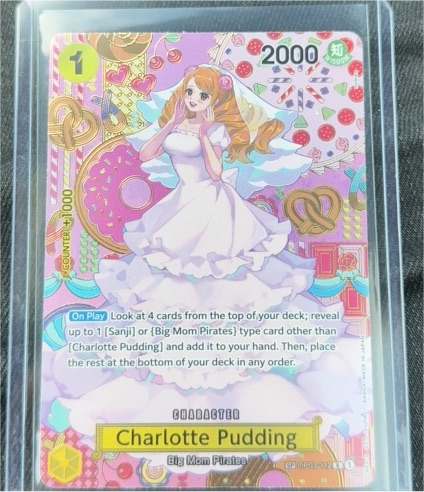 One Piece Card Game 2024 OP03-112 Charlotte Pudding — front