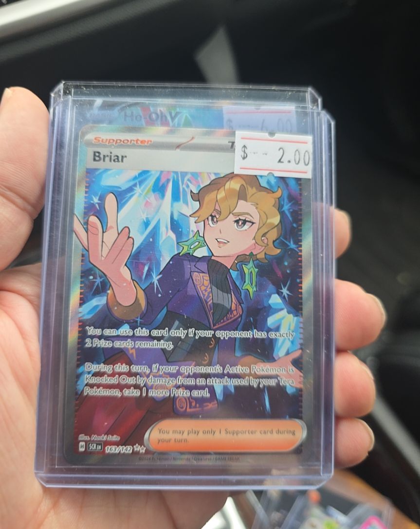 2024 Pokémon Sv07: Stellar Crown #163 Briar — front