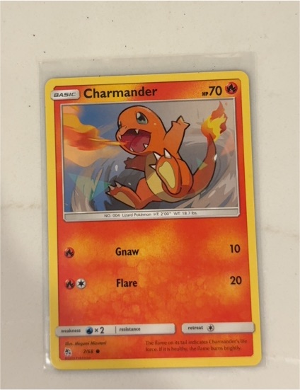 2019 Pokemon Hidden Fates #7 Charmander — front