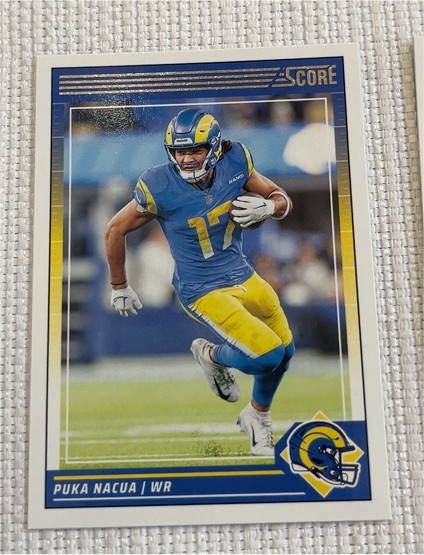 2024 Panini Score #156 Puka Nacua — front