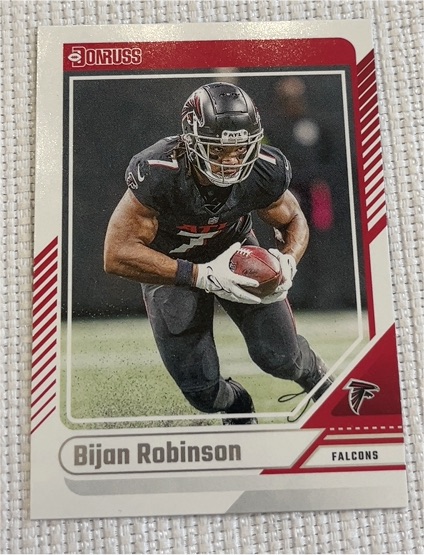 2024 Panini Donruss #162 Bijan Robinson — front