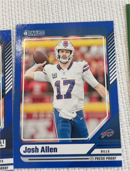 2024 Donruss #300 Josh Allen Press Proof — front