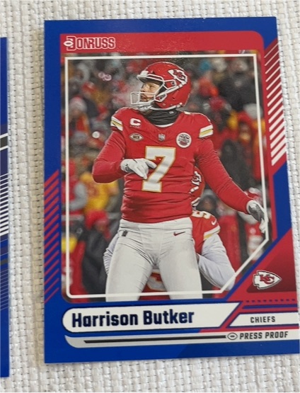 2024 Donruss #239 Harrison Butker — front