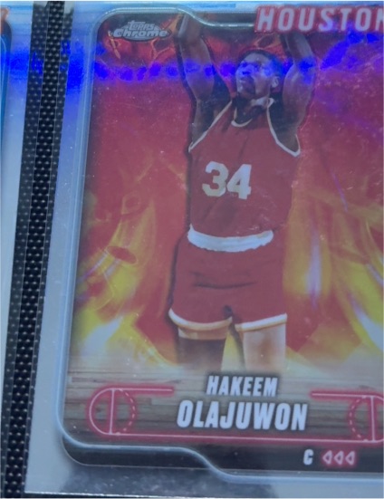 2024-25 Topps Chrome #115 Hakeem Olajuwon — front