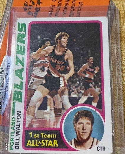 1978-79 Topps #1 Bill Walton — front