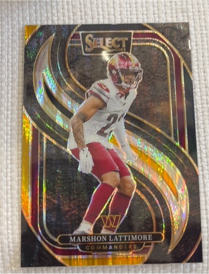 2024 Panini Select #181 Marshon Lattimore — front