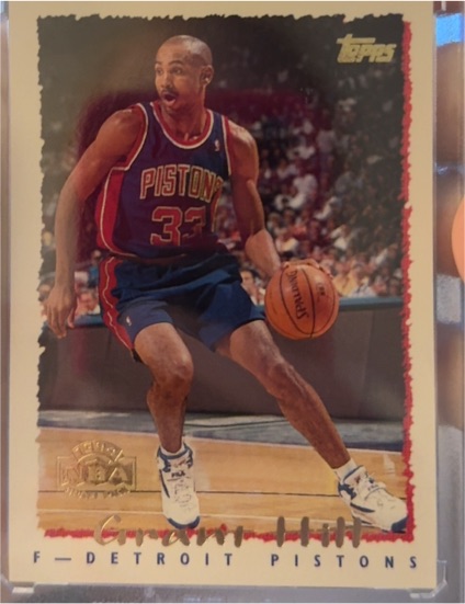 1994-95 Topps #211 Grant Hill Rookie — front
