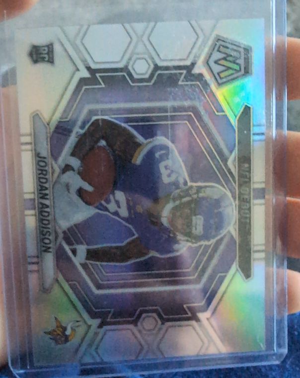 2023 Panini Mosaic NFL Debut #ND-14 Jordan Addison — front