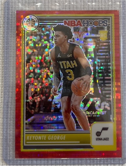 2023-24 Panini NBA Hoops Premium Stock #98 Keyonte George — front